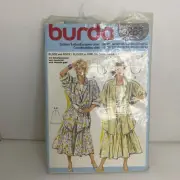 #6265 Burda Blouse and Skirt Sewing Pattern 8-44