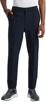 G/FORE Mens L Tech Stretch Street Golf Pants Onyx Black Logo GFORE $170