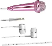 Milisten Miniature Microphone for Voice Recording Portable Vocal Mic for Podcasting Singing Interviews Durable Design Sound Capture Music Lovers