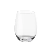 6pc Stanley Rogers Tamar 553ml Red Wine Crystal Glass Set Stemless Drinkware