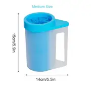 Dog Paw Cleaner All-Round Cleaning Dog Paw Washer 8.8×6.3 Inch Muddy Paw Cleaner
