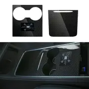 for Tesla Center Console Wrap Kit 3K Twill Carbon Fiber fit Tesla Model 3 Mod...