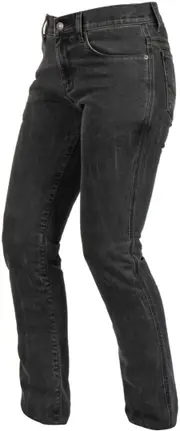 Helstons Parade Ladies Motorcycle Jeans, black, Size 26 for Women