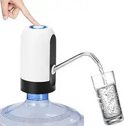 HSIULMY Water Bottle Pump,USB Charging Automatic Drinking Water Pump Portable Electric Water Dispenser Water Bottle Switch for 5 Gallon Water Bottle Dispenser