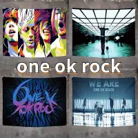 在飛比找蝦皮商城精選優惠-One ok rock 周邊 搖滾樂隊背景布 演唱會應援掛布