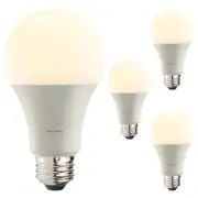 Diodesy 4PK Smart WiFi LED Light Bulbs, 2200K-6500K, 8W, 60W, 800LM, E26