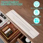 4Pack Drawer Dividers 11.3in-19.7in Adjustable Drawer Organiser Divider weHci
