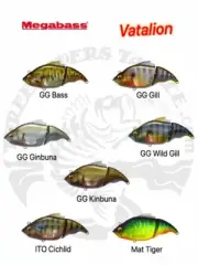 Megabass Vatalion Vibration Swimbait / Glidebait - Choose Color