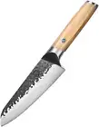 17.5 Cm Japanese Chef Knife, High Carbon Stainless Steel Kitchen Cooking Knife,