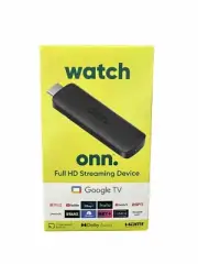 Onn Android TV 2K FHD Streaming Stick US Compatible Only