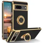 For Google Pixel 8/7 Pro/7a/6a Shockproof Slim Hard Case Cover Golden Ring