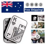 Interactive Stainless Steel Poker Fidget Slider - Travel-Friendly Stress Relief