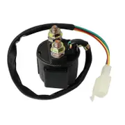 Starter Solenoid Relay For 4-stroke Gy6 Engine 50cc 150cc 200cc 250cc Atv Dirt Bikes Scooters Go Kart Dne Buggys Quad 4 Wheelers Pit Bike Moped Roketa