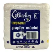 Celluclay II Instant Papier Mache Sculpting Molding Art Crafts 1 lb. Paper Mache