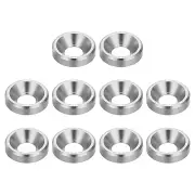 M3 Countersunk Washers, 10 Pack Finish Washers Silver