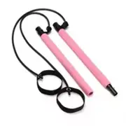 2X(Yoga Pull Rods Stretch Pilates Stick Yoga Home Stretch Training Tensor5205