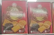 2 PACK KERK ASSORTED GOURMET BISCUITS (600 G/21.2 OZ)
