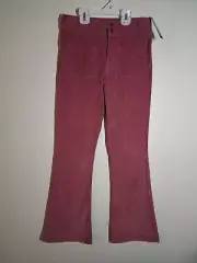 NWT OshKosh B'Gosh Corduroy Pants Flare Leg Retro Y2K 90s Pink Girls Size 14