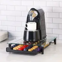 在飛比找樂天市場購物網優惠-楓林宜居 楓悅 Nespresso金屬咖啡膠囊架抽屜式膠囊抽