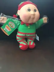 New Cabbage Patch Kids Holiday Helpers Tinsel Elf 9"+ Plush Doll Christmas