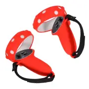 Silicone Handle Grip Cover Protect Sleeve Strap For Oculus Quest 2 VR Controller