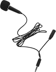 KAILIKETIY 1Set Microphone for Phone Portable Singing Mic for Recording Lightweight Design Compatible with Various Apps Sound for Outdoor Use
