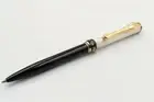 Merminnes Made in Italy 925 Silver Pen Handmade Black Ink Refill Parker Type