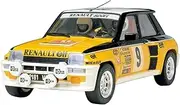 TAMIYA 1:24 Renault 5 Turbo 1975 Rally Model Building Plastic Kit, Car Kit, Unisex, Teen Adult, Not Foldable