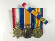 Set of 3 World War 1 Gallipoli Victory Medal Mentioned in Despatches