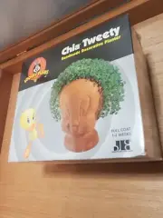 Chia Pet! Tweety Bird Looney Tunes - WB! Plants. Toys, 1999 vtg.
