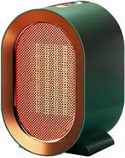 Lertenys Heater Fan Small Portable Space Heater High Power 1200W Fast Heating Indoor Office Desk Ceramic Electric Heater (European Standard)