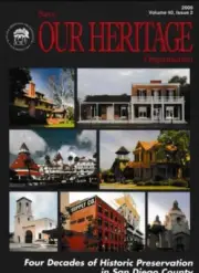 Save Our Heritage DVD VIDEO DOCUMENTARY historic preservation San Diego county
