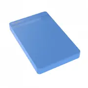 Simplecom SE203 Tool Free 2.5' SATA HDD SSD to USB 3.0 Hard Drive Enclosure - Blue Enclosure Super Speed USB3.0 offer Transfer Rates Up To 5Gbps SE203-BLUE