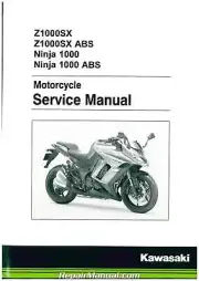 2014 - 2015 Kawasaki ZX1000SX NINJA 1000 / ABS Motorcycle Service Manual : 99...
