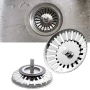 84mm Diameter Sink Strainer Plug for Suitable Kitchen and Bathroom Sinks