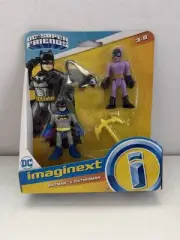 DC Super Friends Imaginext Figure Set BATMAN & CATWOMAN Mattel NEW SEALED