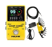 NUX Loop Core Stereo Guitar Effects Looper Pedal, 6 hr Record Time, Stereo Au...
