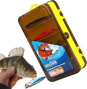Fishing Lures for Freshwater - Assorted Spinnerbaits Fish Bait | 24X Swimbait Tackle Kit with Double-Sided Storage, Fishing Accessories for Bass Trout Salmon Pike Walleye