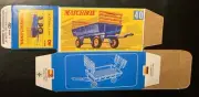 Matchbox Superfast #40 Hay Trailer ‘74-‘76 Type G Repro Box