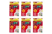 6PK Chupa Chups Dual Tip Candy Scented Roller Markers Kids Colouring Pens
