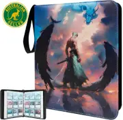 Trading Card Binder for One Piece Zoro TCG - 9 Pocket with 60 Sleeves, up to 108