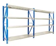 2 Bay Garage Storage Steel Rack Shelving 3.0m 800kg