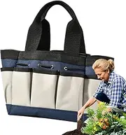 Garden Tool Organizer - Outdoor Utility Bag, Gardening Storage Bag | Tearaway Waterproof Gear Holder, Multi Transport Container