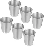 LAPYAPPE 6pcs Stainless Steel Teapot Spout Covers Multi Use Lid for Tea Kettle Spouts for Various Teapot Models Practical Kitchen Accessory