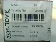 3M 1B Series Filter Housing 1B1 4029211 3/4" NPT 250PSI Cast Ir - Factory Sealed