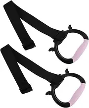 Sosoport 2PCS Pull Up Rings for Indoor Gym Rings Safe Exercise Equipment for Walking Training Enhance Strength Coordination