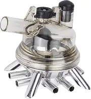 Milking Claw Milking Collector Milker Claw Cluster Cow Milking Claw for Cow Sheep Milking Machine Made of Plastic Stainless Steel Size 13x11x12cm Weight 925g