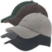 NWT Youth Kids Washed Cotton Unstructured Adjustable Dad Hat Style Baseball Cap