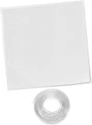 HOMSFOU Mosquito Proof Window Screen Easy Install Mesh Self-Adhesive Patch Stop Insects