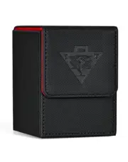 Card Deck Box Fits YuGiOh TCG, Card Storage Box with Dividers Holds 100+ Slee...